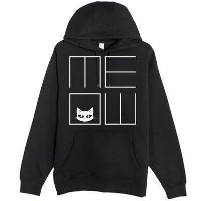 Modern Meow  Premium Pullover Hoodie