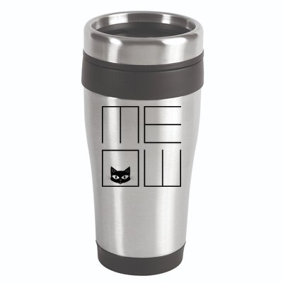 Modern Meow  16oz Travel Tumbler