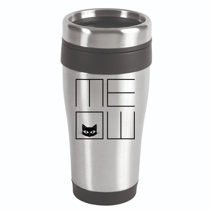 Modern Meow  16oz Travel Tumbler