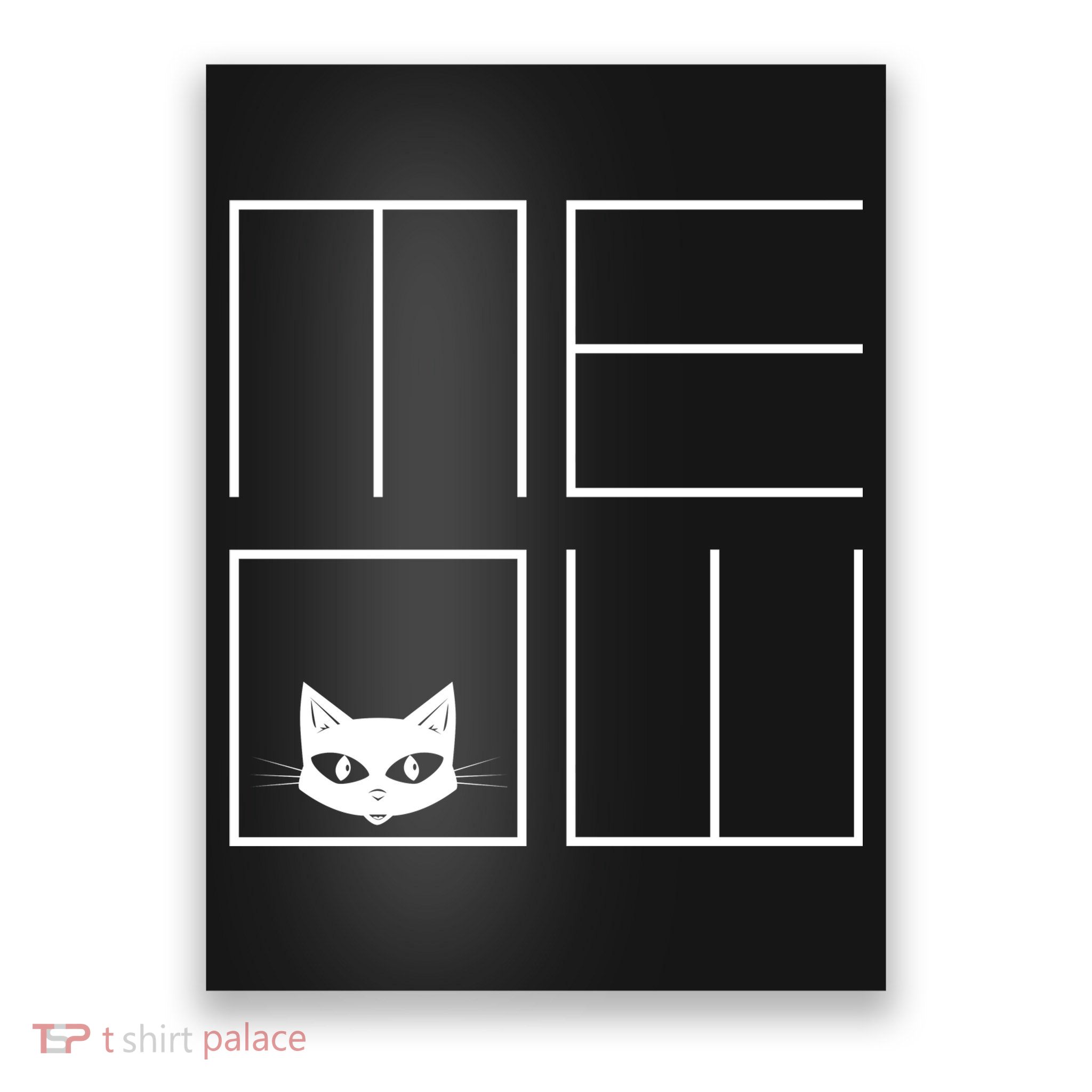 Modern Meow  Poster
