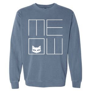 Modern Meow  Garment-Dyed Sweatshirt