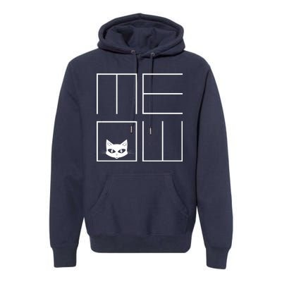 Modern Meow  Premium Hoodie