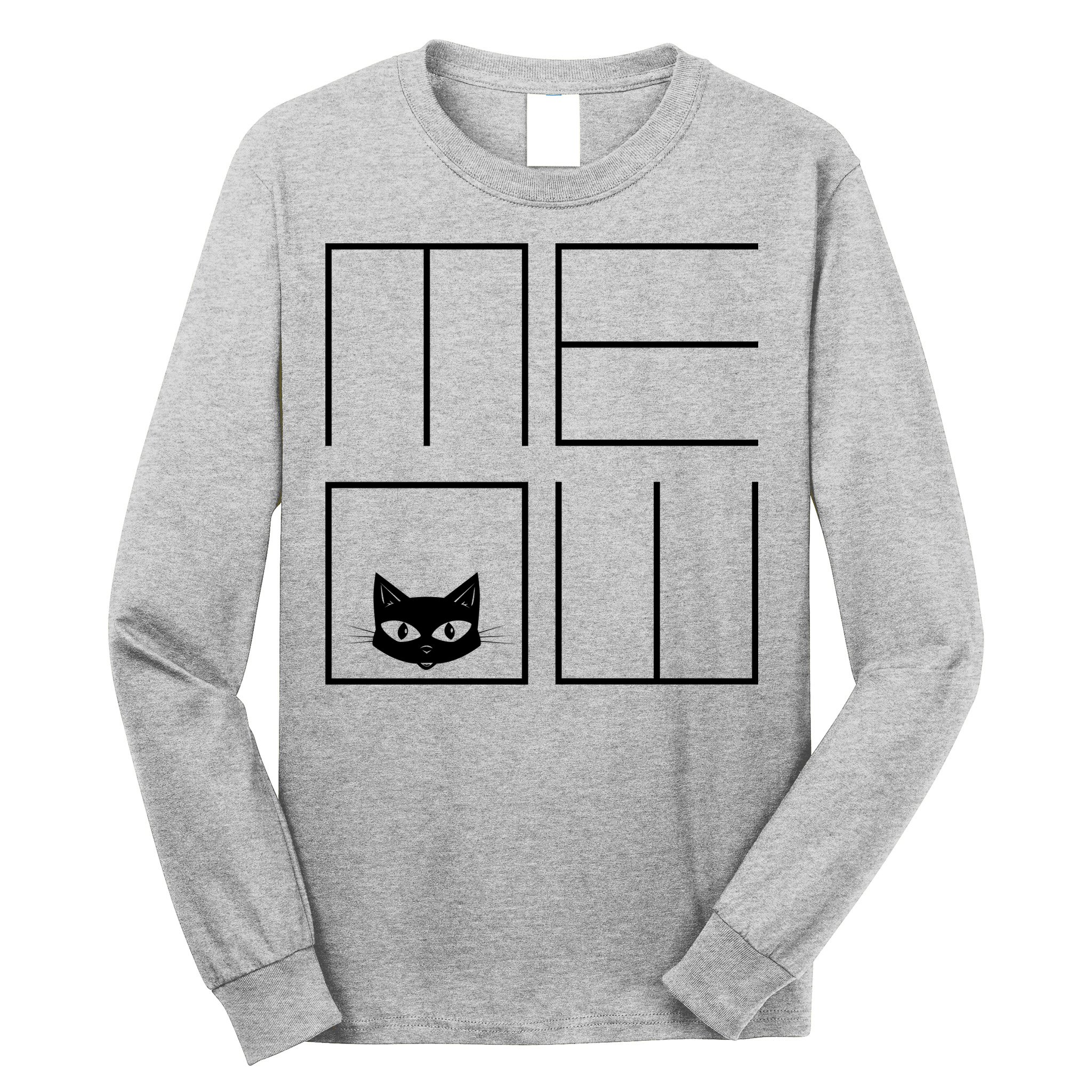 Modern Meow  Long Sleeve Shirt