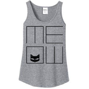 Modern Meow  Ladies Essential Tank