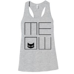 Modern Meow  Women's Racerback Tank