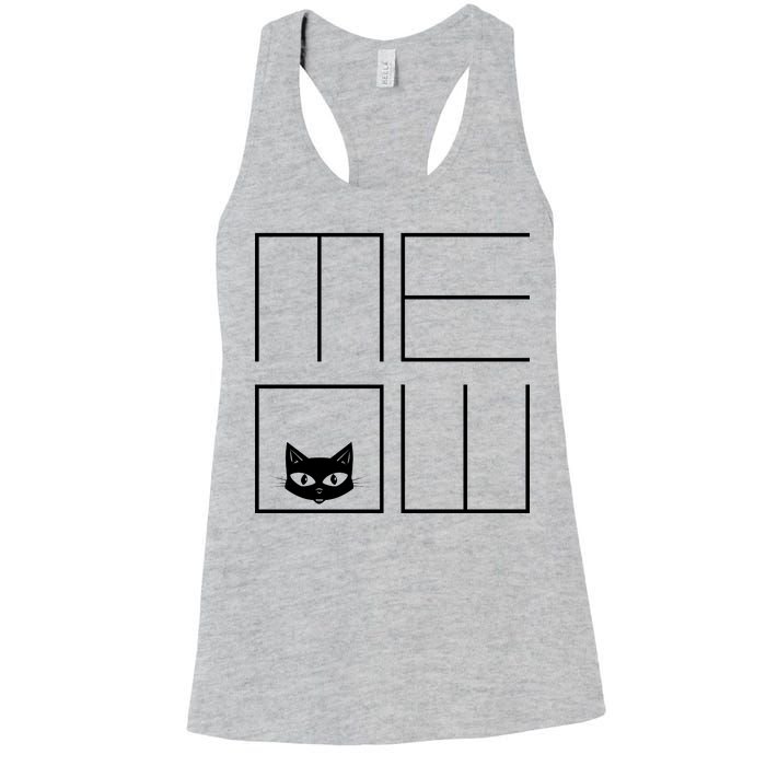 Modern Meow  Women's Racerback Tank