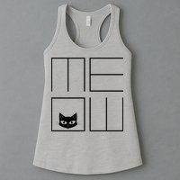 Modern Meow  Womens Tank Top