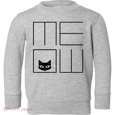 Modern Meow  Toddler Sweatshirt