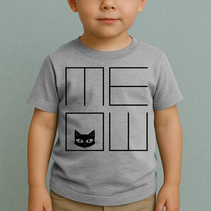 Modern Meow  Toddler T-Shirt