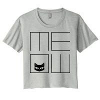 Modern Meow  Women's Crop Top Tee