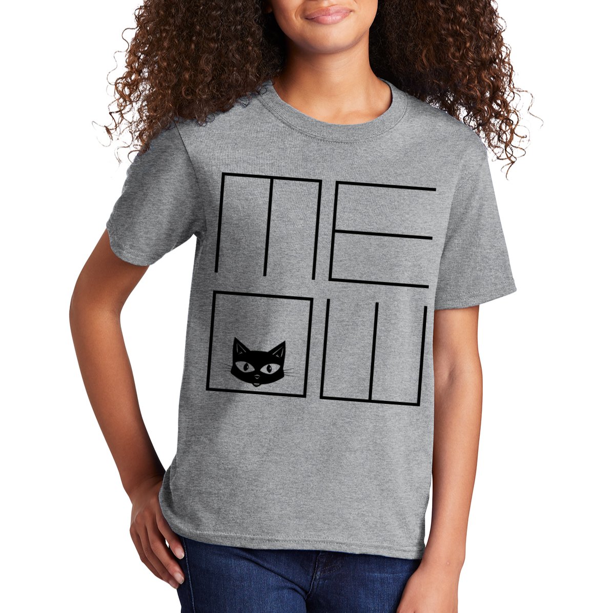 Modern Meow  Kids T-Shirt