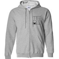 Modern Meow  Full Zip Hoodie
