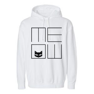 Modern Meow  Garment-Dyed Fleece Hoodie