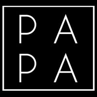 Modern PA PA Papa Father logo Impact Tech Backpack