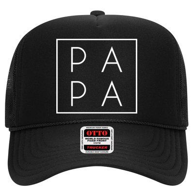 Modern PA PA Papa Father logo Trucker Hat