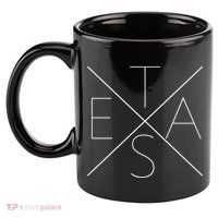 Modern Texas  11oz C Handle Ceramic Mug