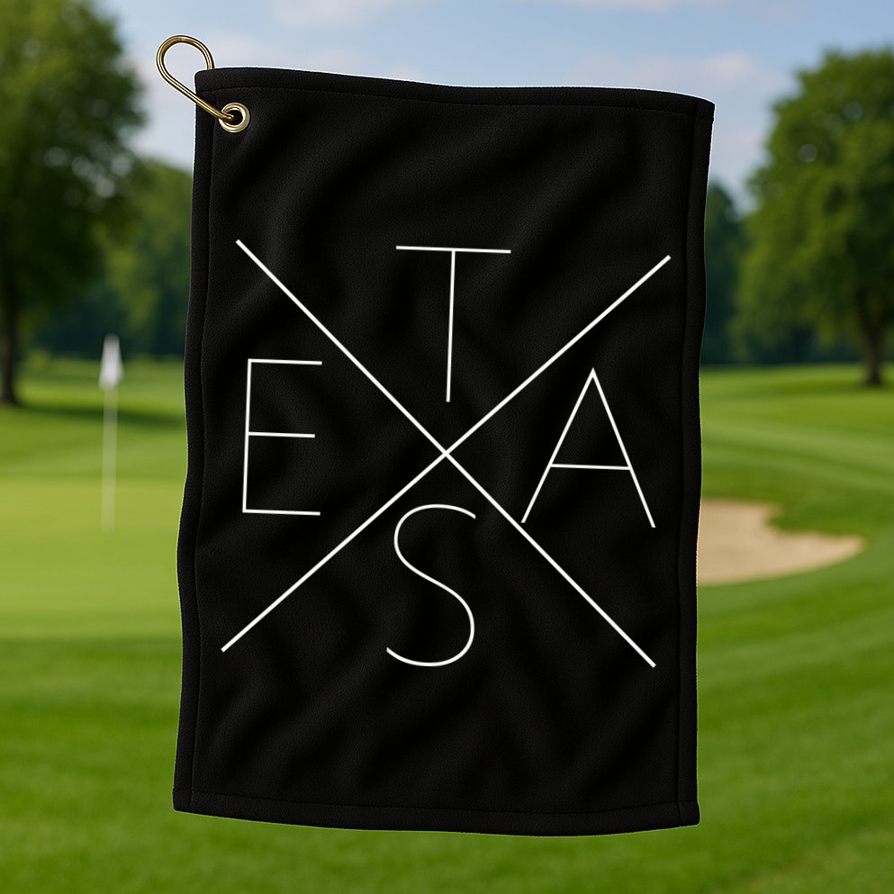 Modern Texas  Golf Towel