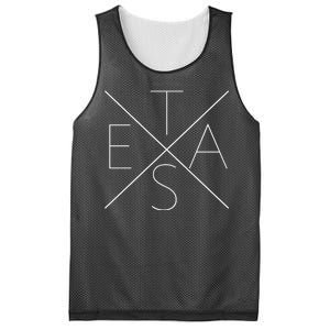 Modern Texas  Mesh Reversible Basketball Jersey Tank