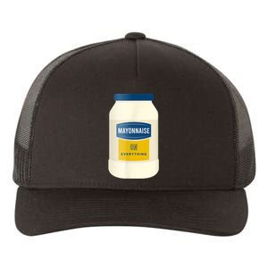 Mayonnaise On Everything Mayo Lover Funny Condiment Fan Yupoong Adult 5-Panel Trucker Hat