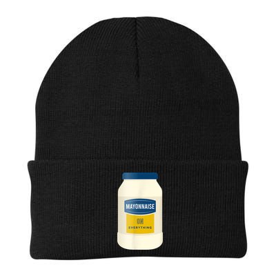 Mayonnaise On Everything Mayo Lover Funny Condiment Fan Beanie
