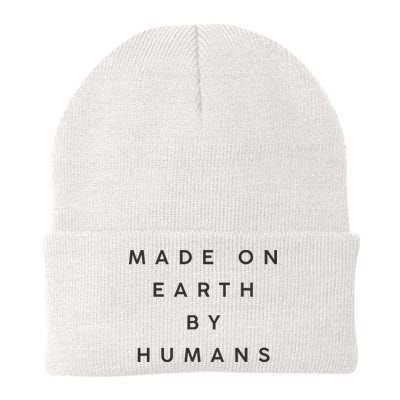 Made On Earth By Humans Knit Cap Winter Beanie