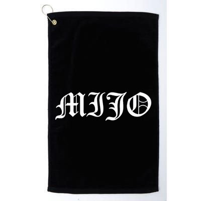 Mijo Old English Mi Hijo Golf Towel