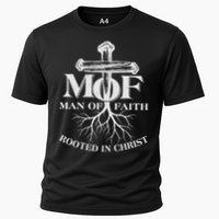 MOF Man of Faith Rooted In Christ Cooling Performance Crew T-Shirt