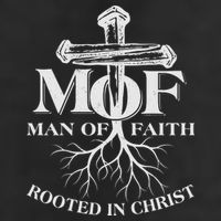 MOF Man of Faith Rooted In Christ Adult Drive Performance Visor
