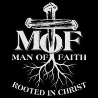 MOF Man of Faith Rooted In Christ Magnet