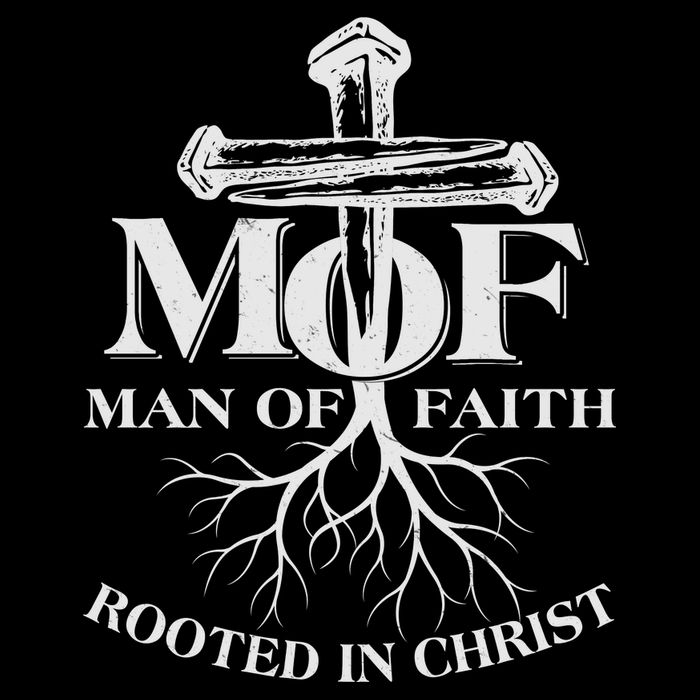 MOF Man of Faith Rooted In Christ Magnet