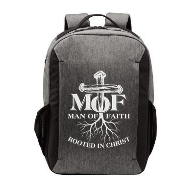 MOF Man of Faith Rooted In Christ Vector Backpack