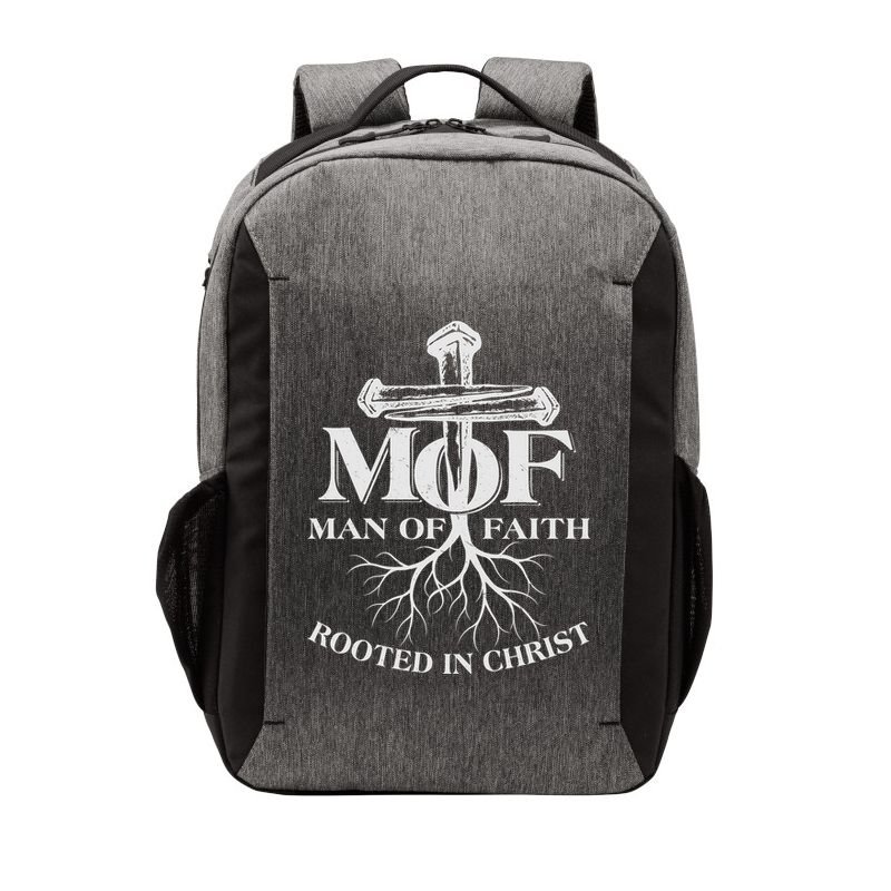 MOF Man of Faith Rooted In Christ Vector Backpack