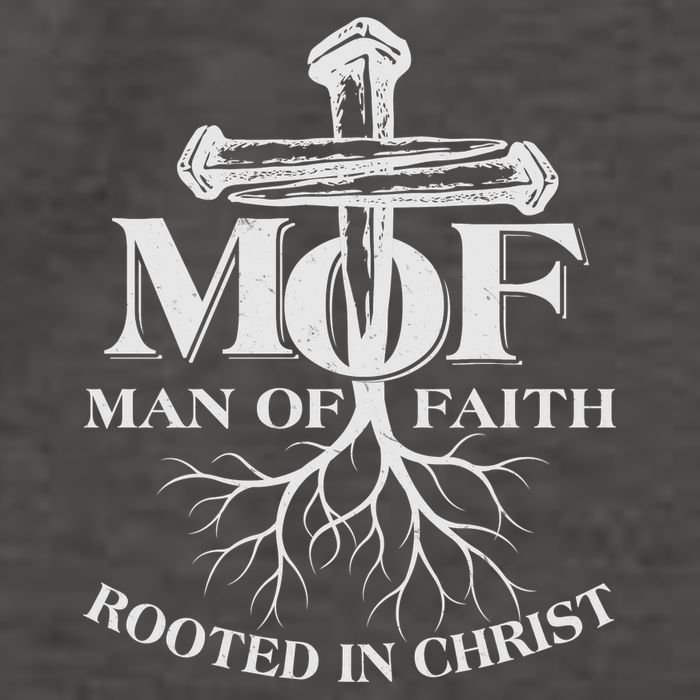 MOF Man of Faith Rooted In Christ Vector Backpack