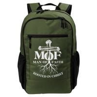 MOF Man of Faith Rooted In Christ Backpack