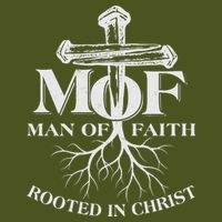 MOF Man of Faith Rooted In Christ Backpack
