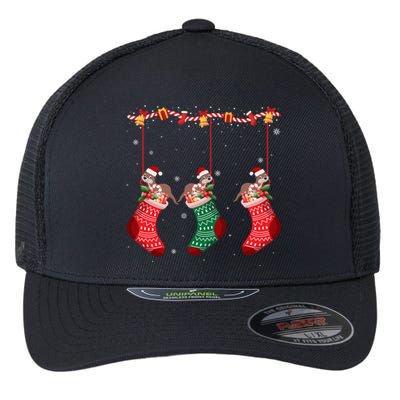 Matching Outfits For Holiday Party Otter Christmas Socks Meaningful Gift Flexfit Unipanel Trucker Cap