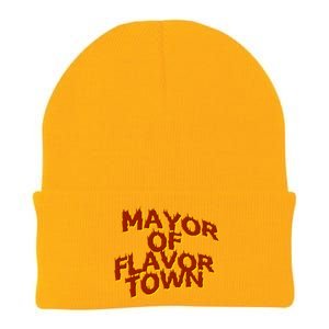 Mayor Of Flavor Town Knit Cap Winter Beanie