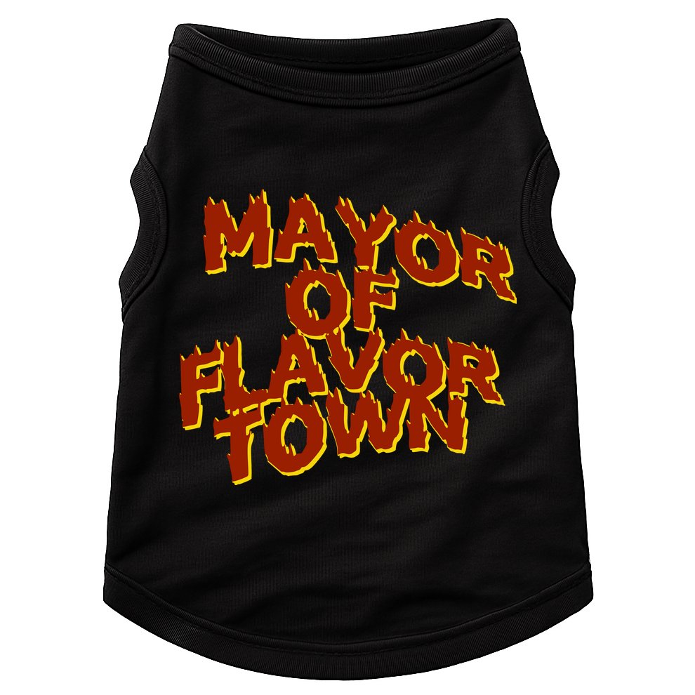 Mayor Of Flavor Town Doggie Tank