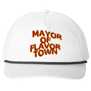 Mayor Of Flavor Town Snapback Five-Panel Rope Hat