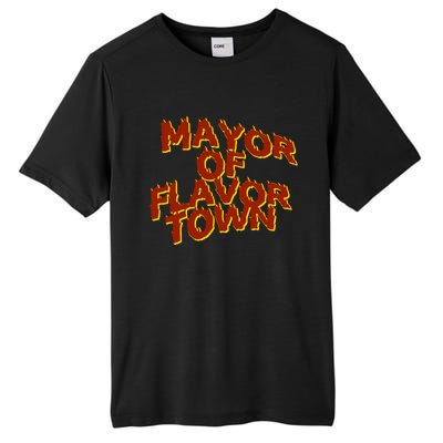 Mayor Of Flavor Town Tall Fusion ChromaSoft Performance T-Shirt