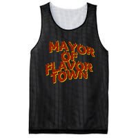 Mayor Of Flavor Town Mesh Reversible Basketball Jersey Tank