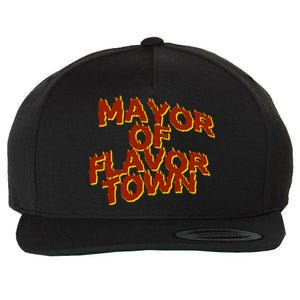 Mayor Of Flavor Town Wool Snapback Cap