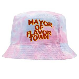 Mayor Of Flavor Town Tie-Dyed Bucket Hat