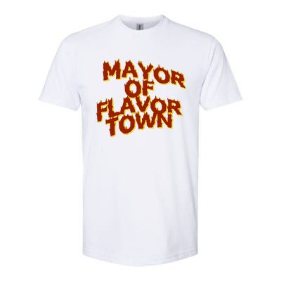 Mayor Of Flavor Town Softstyle CVC T-Shirt