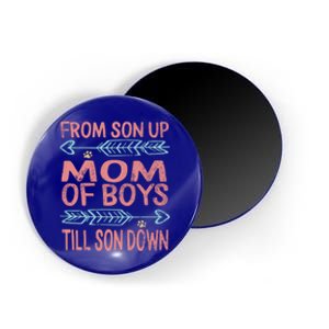 Mom Of From Son Up Till Down Mothers Day Mommy Mother Gift Magnet