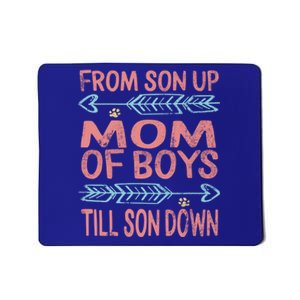 Mom Of From Son Up Till Down Mothers Day Mommy Mother Gift Mousepad