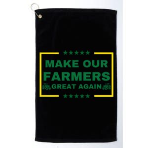 Make Our Farmers Great Again Platinum Collection Golf Towel