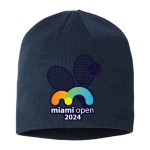 Miami Open Fever: Tennis Enthusiasts Exclusive Sustainable Beanie