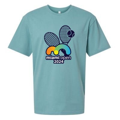 Miami Open Fever: Tennis Enthusiasts Exclusive Sueded Cloud Jersey T-Shirt