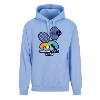 Miami Open Fever: Tennis Enthusiasts Exclusive Unisex Surf Hoodie